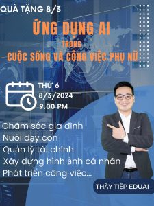 ứng dụng AI trong cuộc sống và công việc phụ nữ