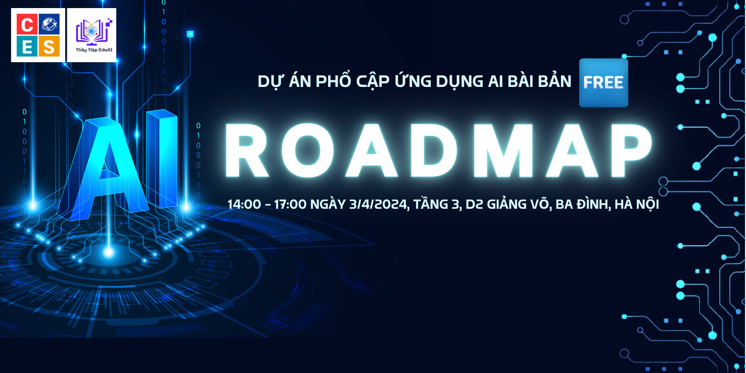 workshop bình dân học AI Roadmap