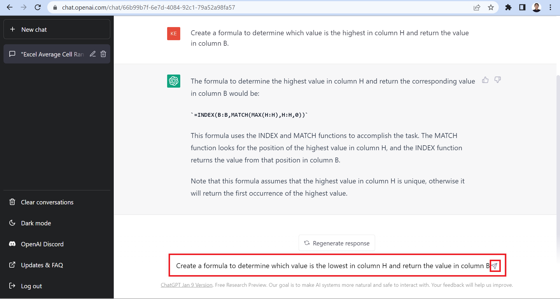 Use ChatGPT for Data Analysis in Excel
