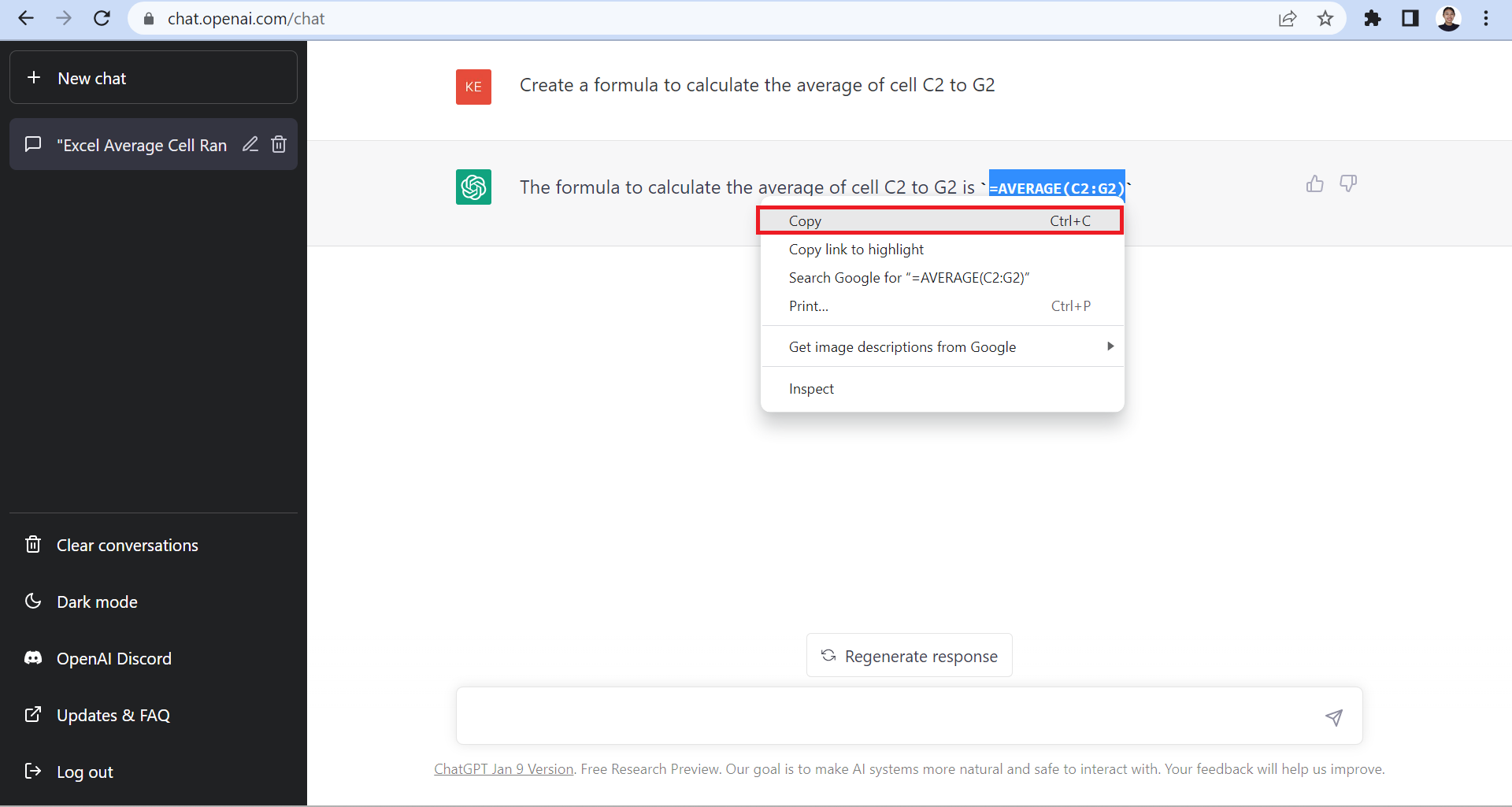 Use ChatGPT for Data Analysis in Excel