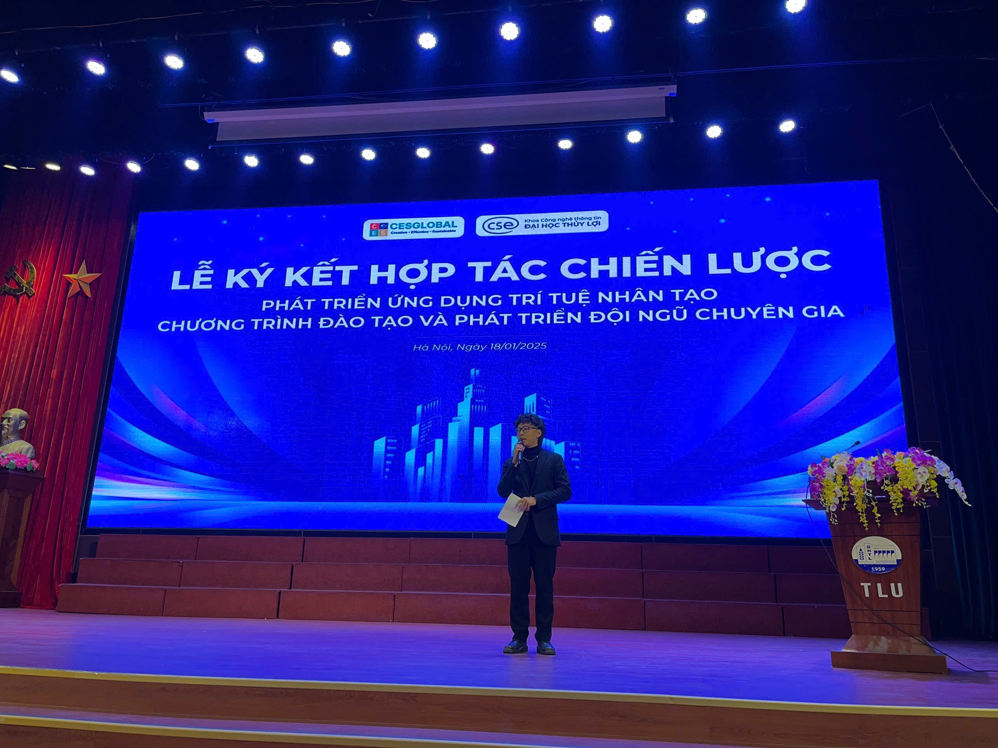Hợp tác giữa CES Global và Đại học Thuỷ Lợi