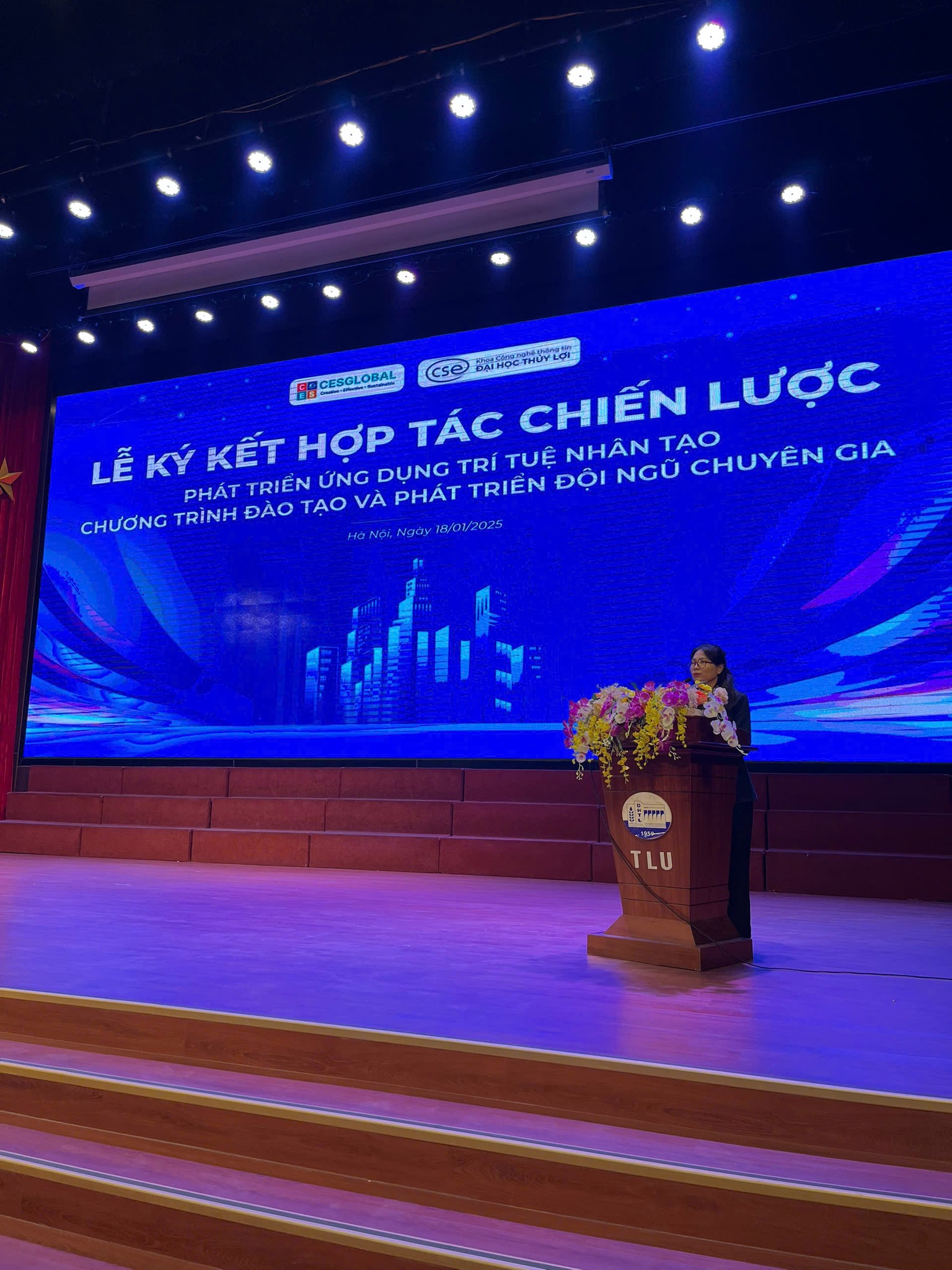 ký kết hợp tác giữa CES Global và Đại học Thủy Lợi