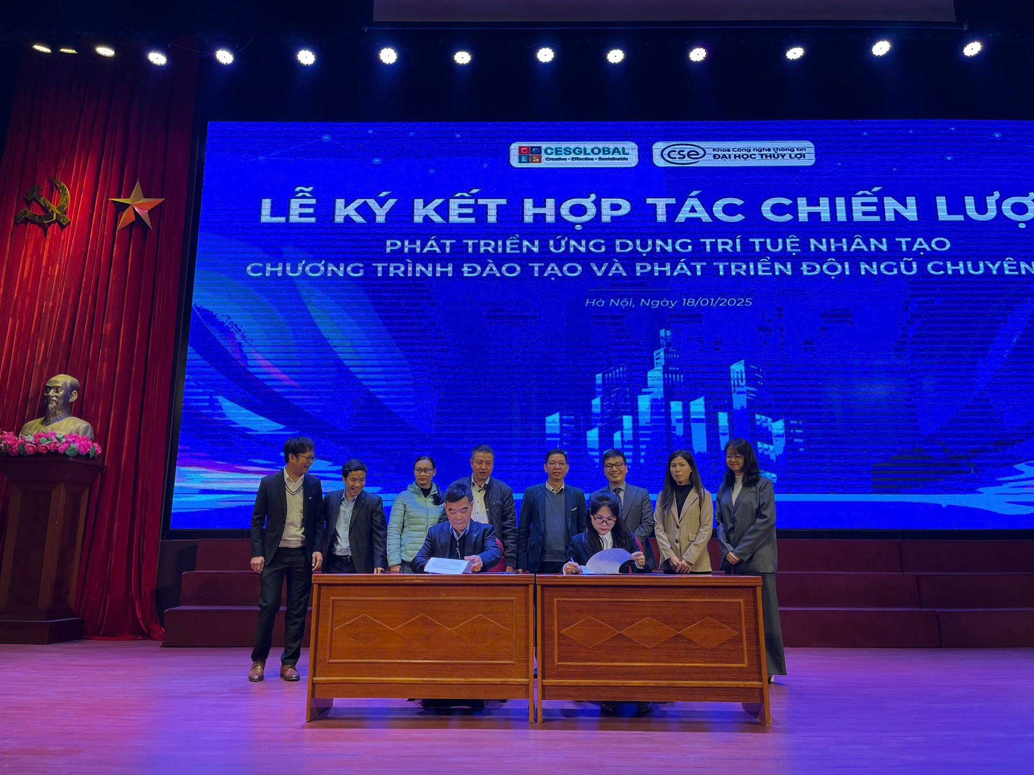 Hợp tác giữa CES Global và Đại học Thủy Lợi