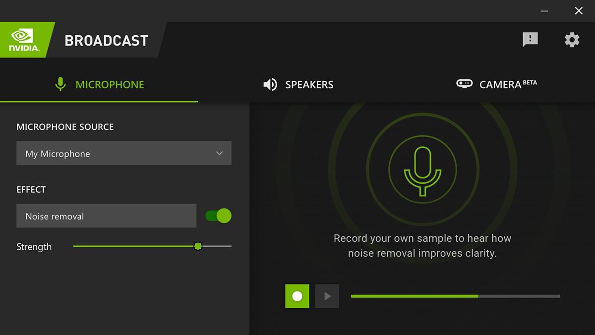Công cụ AI cho doanh nghiệp - NVIDIA Broadcast