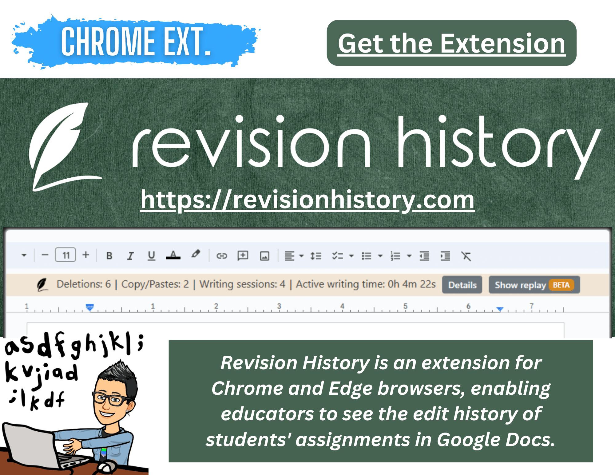 Jen Hall, NBCT 🛫➡️ #TCEA ➡️ #MACUL on X: "Check out this week's #TechTips411 #edtech tips, tools & resources: https://t.co/ENx8IYhhwd 🆒 @almanackai ⏳ Sand Timer ♻️ Revision History Chrome Ext. 😎 Emoji