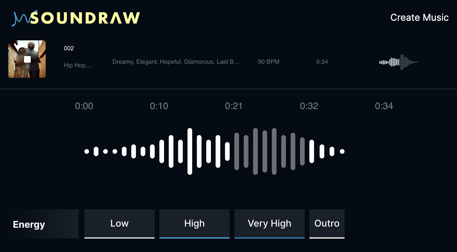 Soundraw phần mềm tạo nhạc AI