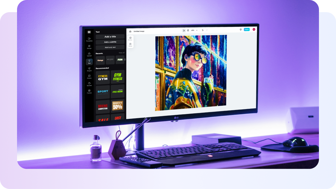 Trình tạo ảnh AI | capcut

